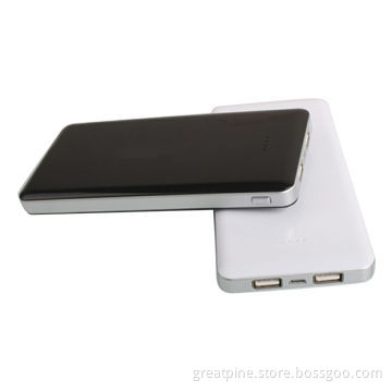 Safety power bank with 2 output charging for iPhone/Galaxy/Android phone, 12000mAh capacity
